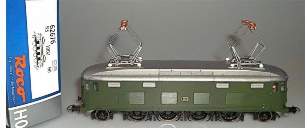 Roco 62676 NS E-lok 1000 groen NIEUW oerloc, Ophalen, Nieuw, NS, Roco
