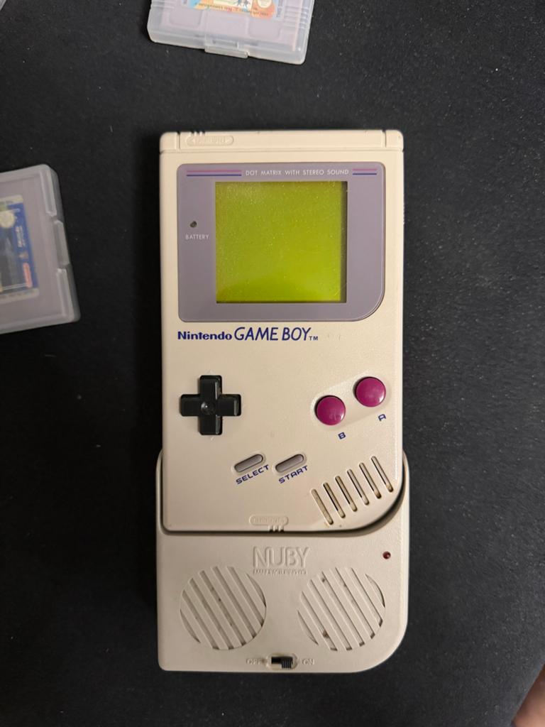 Nintendo Game Boy 1989, Spelcomputers en Games, Spelcomputers | Nintendo Game Boy, Ophalen, Gebruikt, Game Boy Classic, Met games