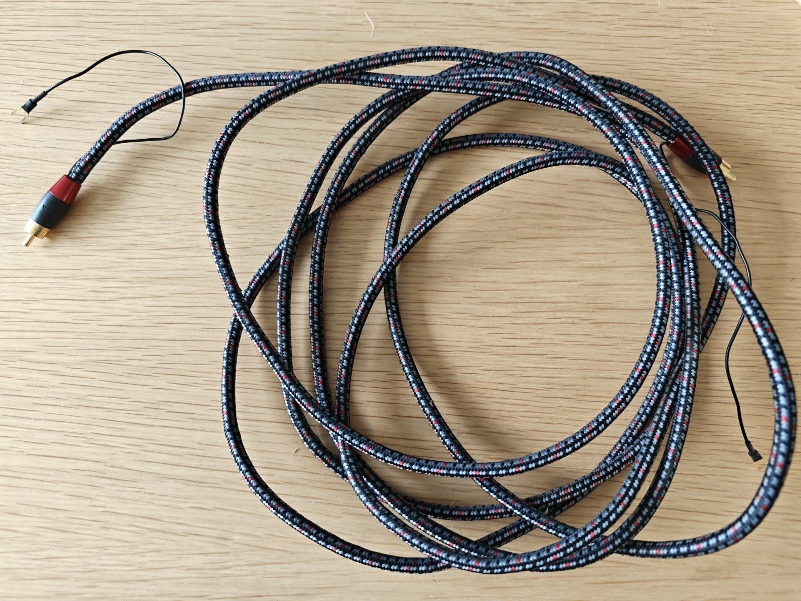AudioQuest Sub-X subwoofer kabel - 6 meter, Ophalen of Verzenden, Zo goed als nieuw, 5 tot 10 meter, Interlink-kabel