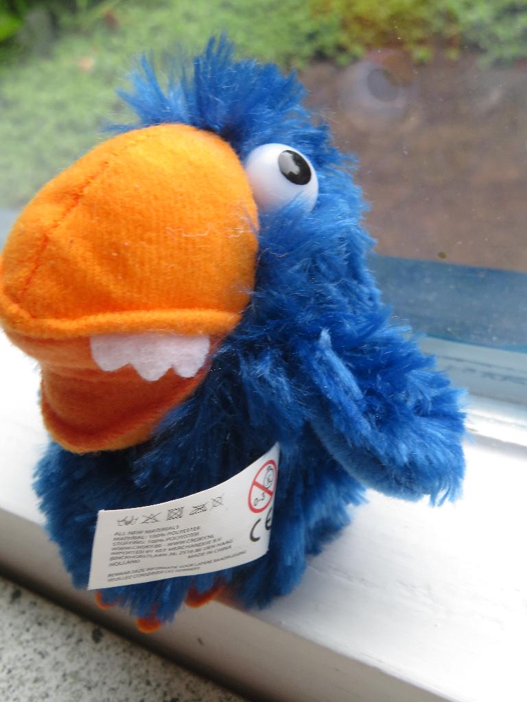 Sleutelhanger papagaai van Croky Chips blauw, Ophalen of Verzenden, Nieuw, Merk