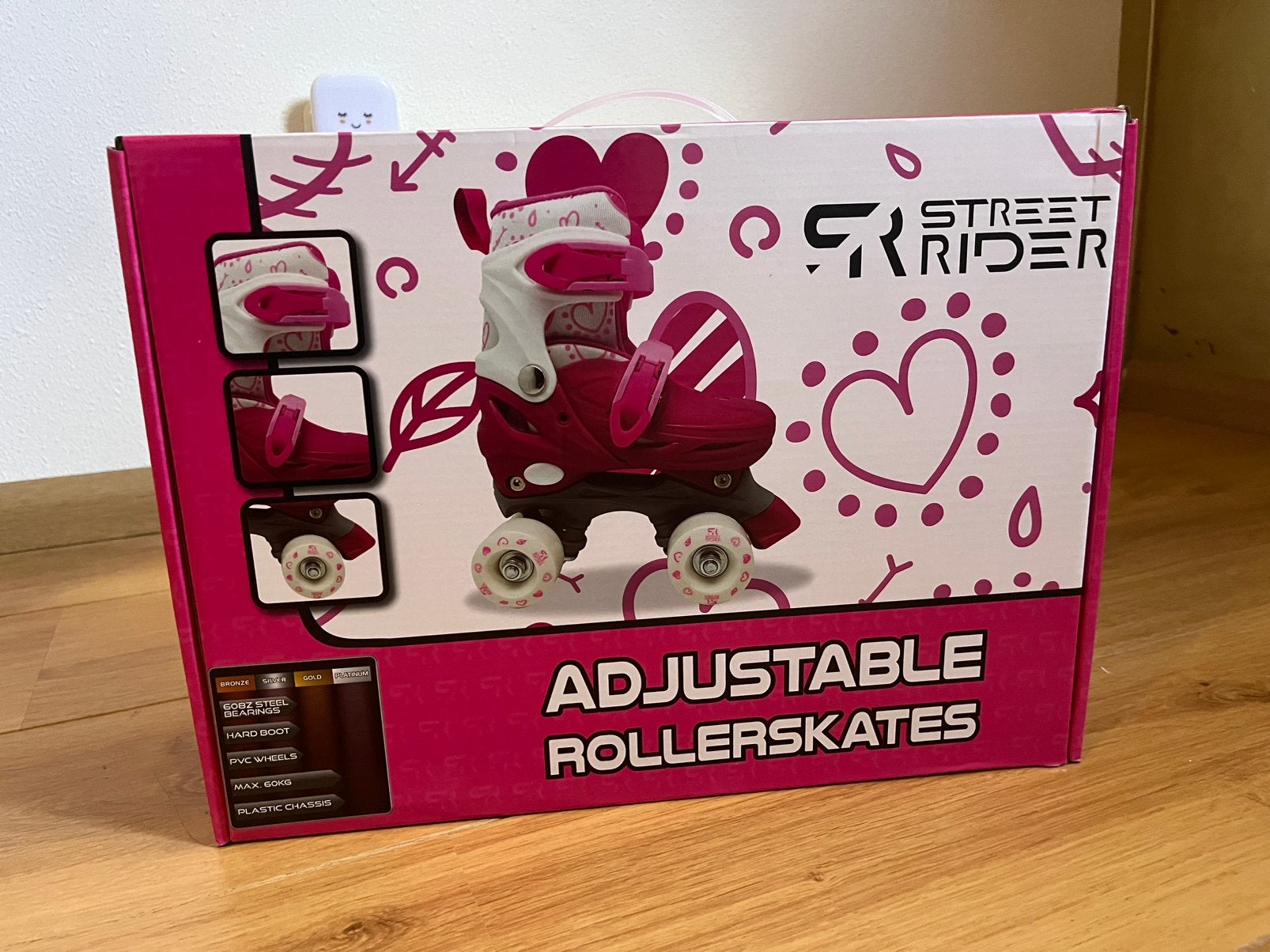 Street Rider Rolschaatsen- verstelbaar, Kinderen en Baby's, Speelgoed | Buiten | Rolschaatsen, Ophalen, Verstelbaar, Zo goed als nieuw