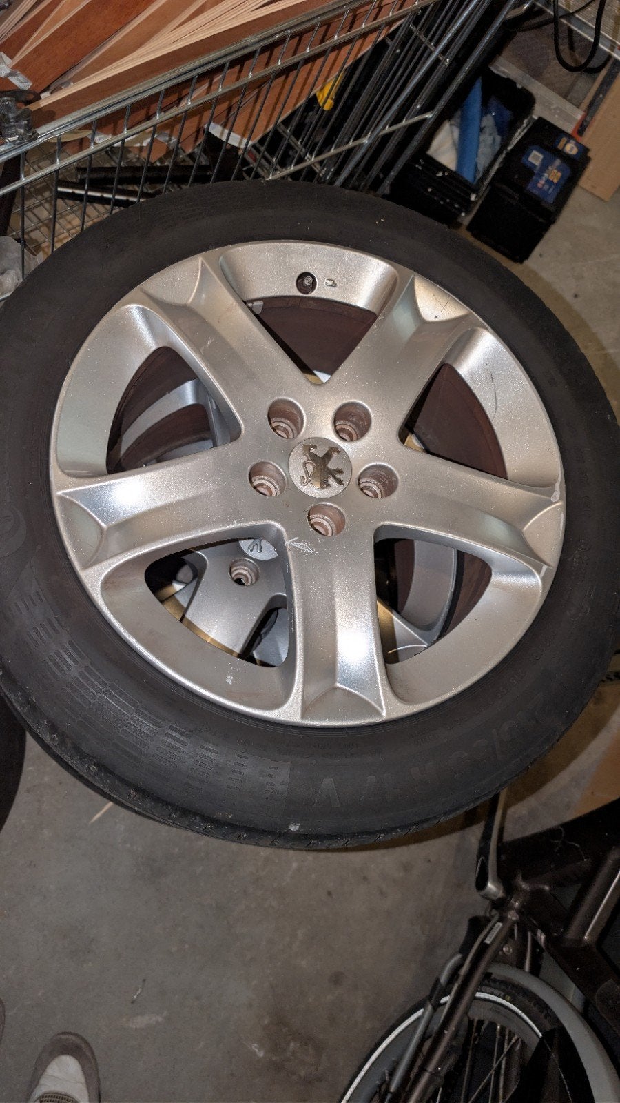 Peugeot 407SW 17" Velgen, Ophalen, 215 mm, Velg(en), 17 inch