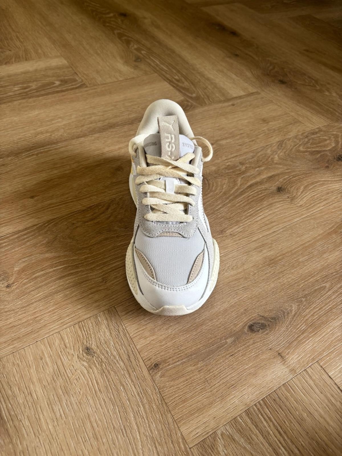 Puma RS-X sneakers maat 38 - Geel met beige, nooit gedragen, Ophalen, Puma, Geel, Nieuw