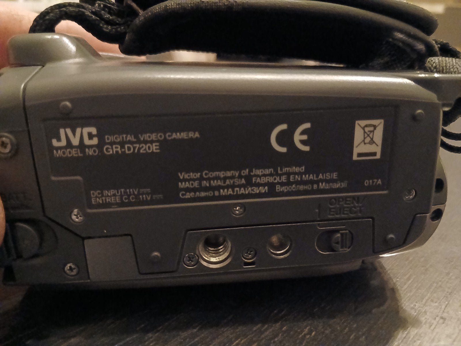 JVC GR D 720 E DIGITALE VIDEOCAMERA, Audio, Tv en Foto, Ophalen, Mini dv, JVC, 20x of meer