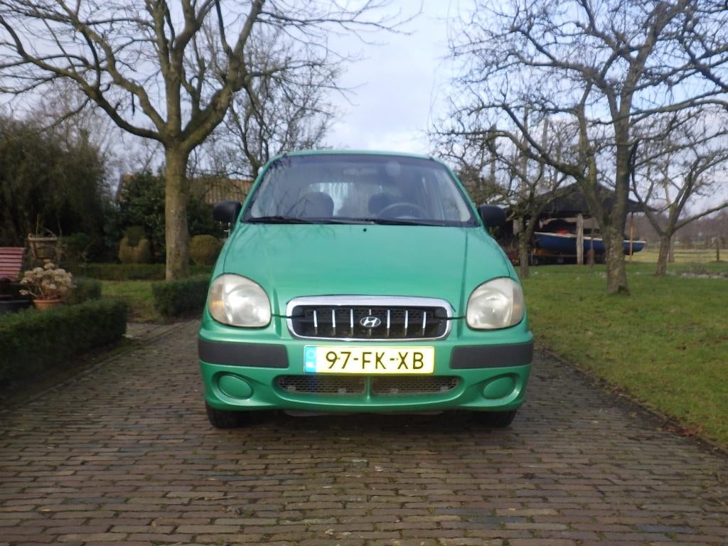 Hyundai Atos 1.0 I LX Spirit 2000 Groen, Auto's, Hyundai, Particulier, Atos, Benzine, Hatchback, Handgeschakeld, Origineel Nederlands