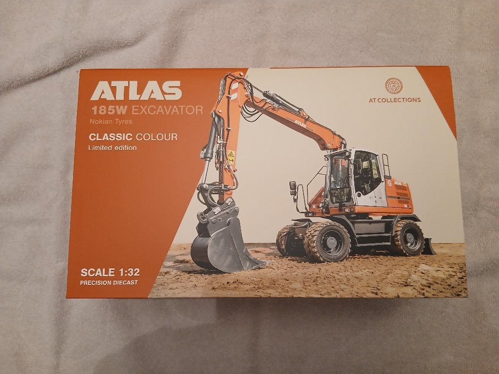 Atlas 185W 1:32 klassieke kleuren gelimiteerd 750 st., Hobby en Vrije tijd, Ophalen of Verzenden, Nieuw, Tractor of Landbouw, Overige merken