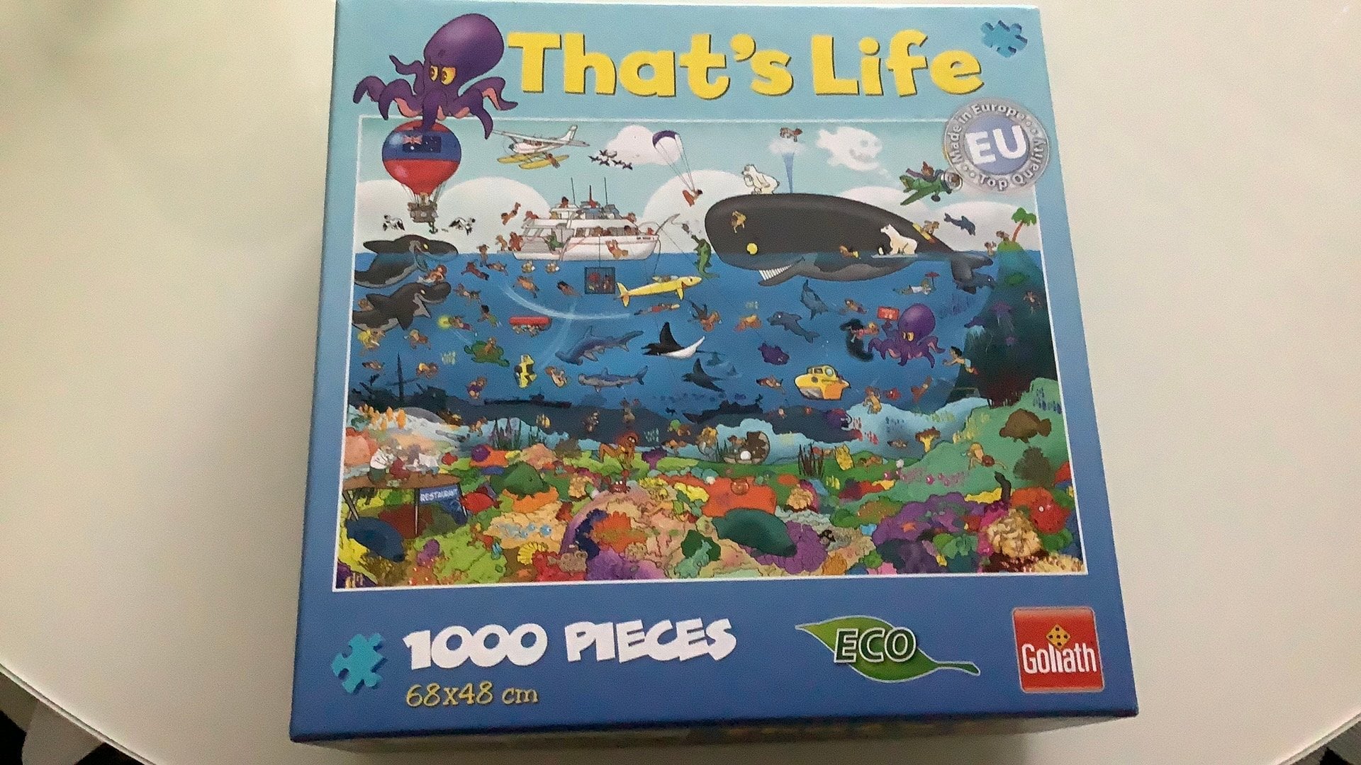 THAT’S LIFE puzzel, Hobby en Vrije tijd, Denksport en Puzzels, Ophalen, 500 t/m 1500 stukjes, Zo goed als nieuw, Legpuzzel