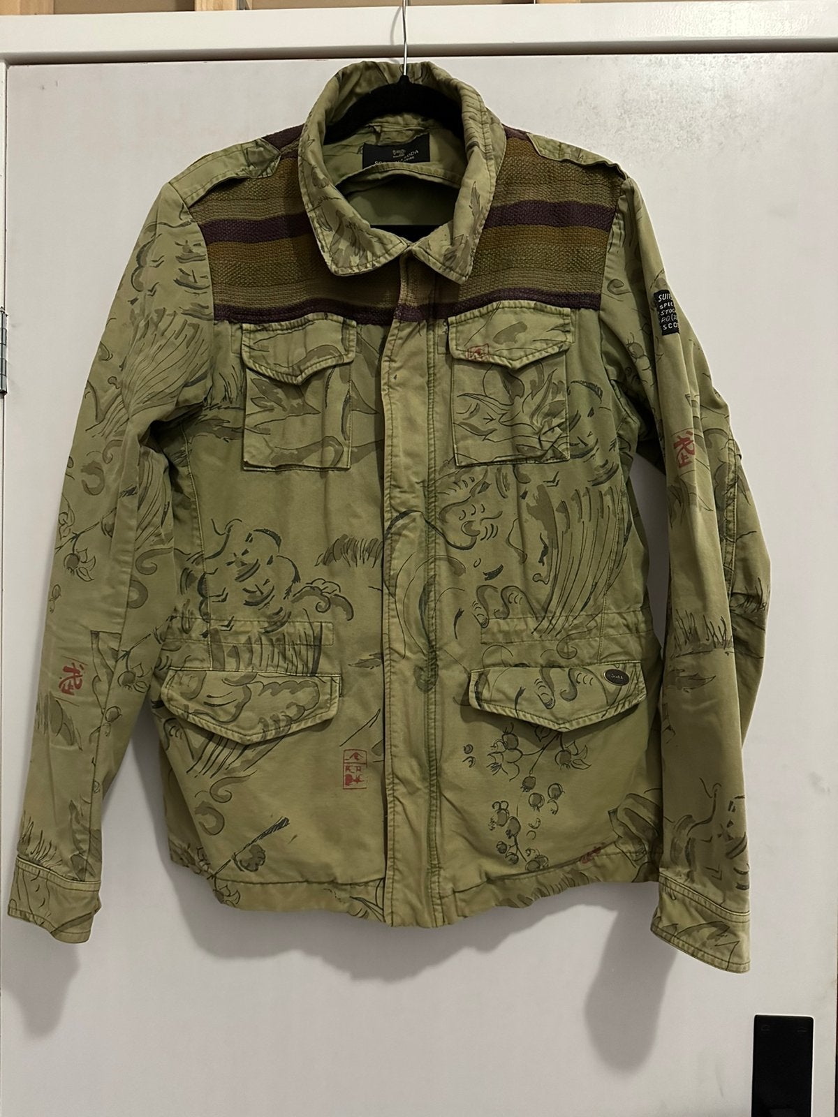Scotch & Soda jas, Ophalen of Verzenden, Zo goed als nieuw, Maat 48/50 (M), Groen