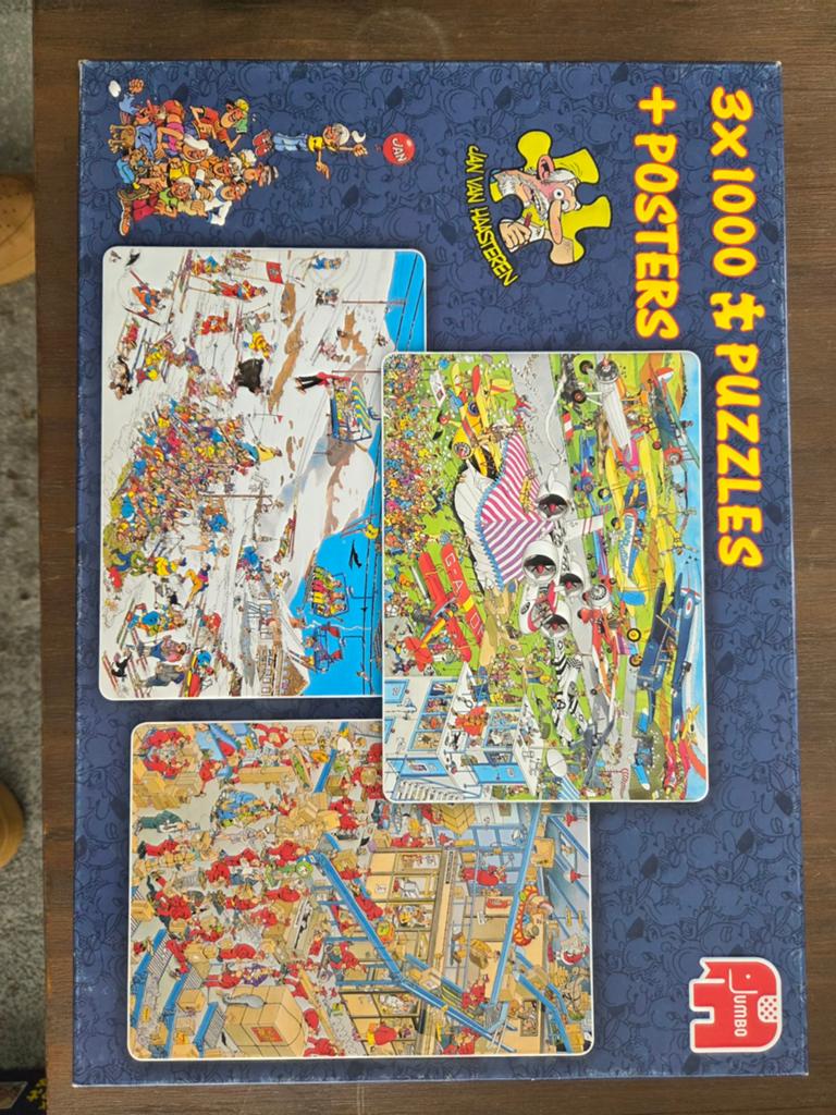 Jan van haasteren puzzel, Ophalen of Verzenden, 500 t/m 1500 stukjes, Zo goed als nieuw