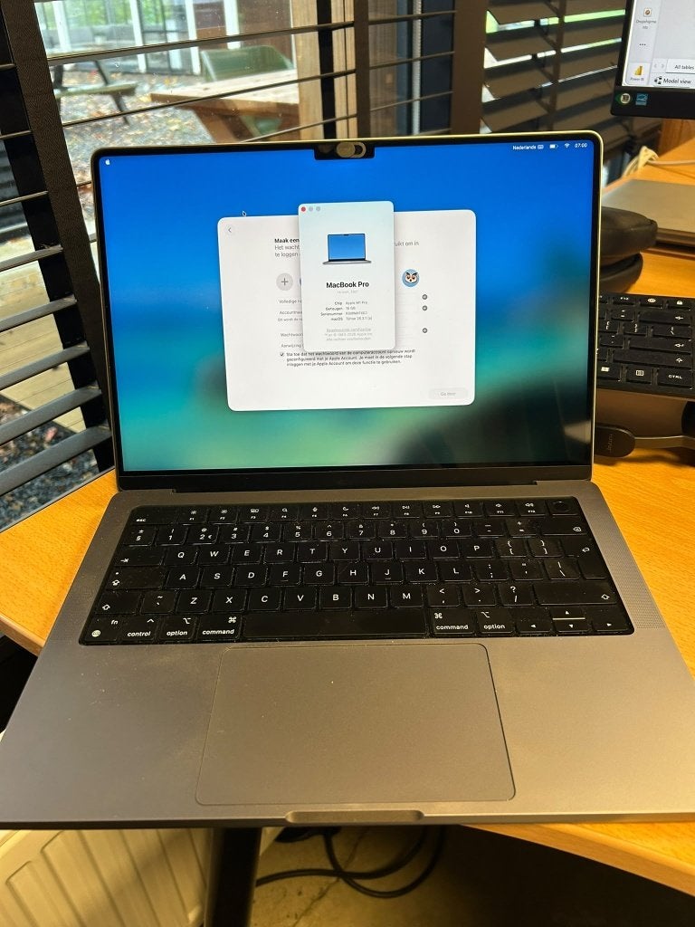Apple MacBook Pro 14 inch M1 Pro 16GB RAM 512GB SSD, Computers en Software, Qwerty, 13 inch, 512 GB, Zo goed als nieuw
