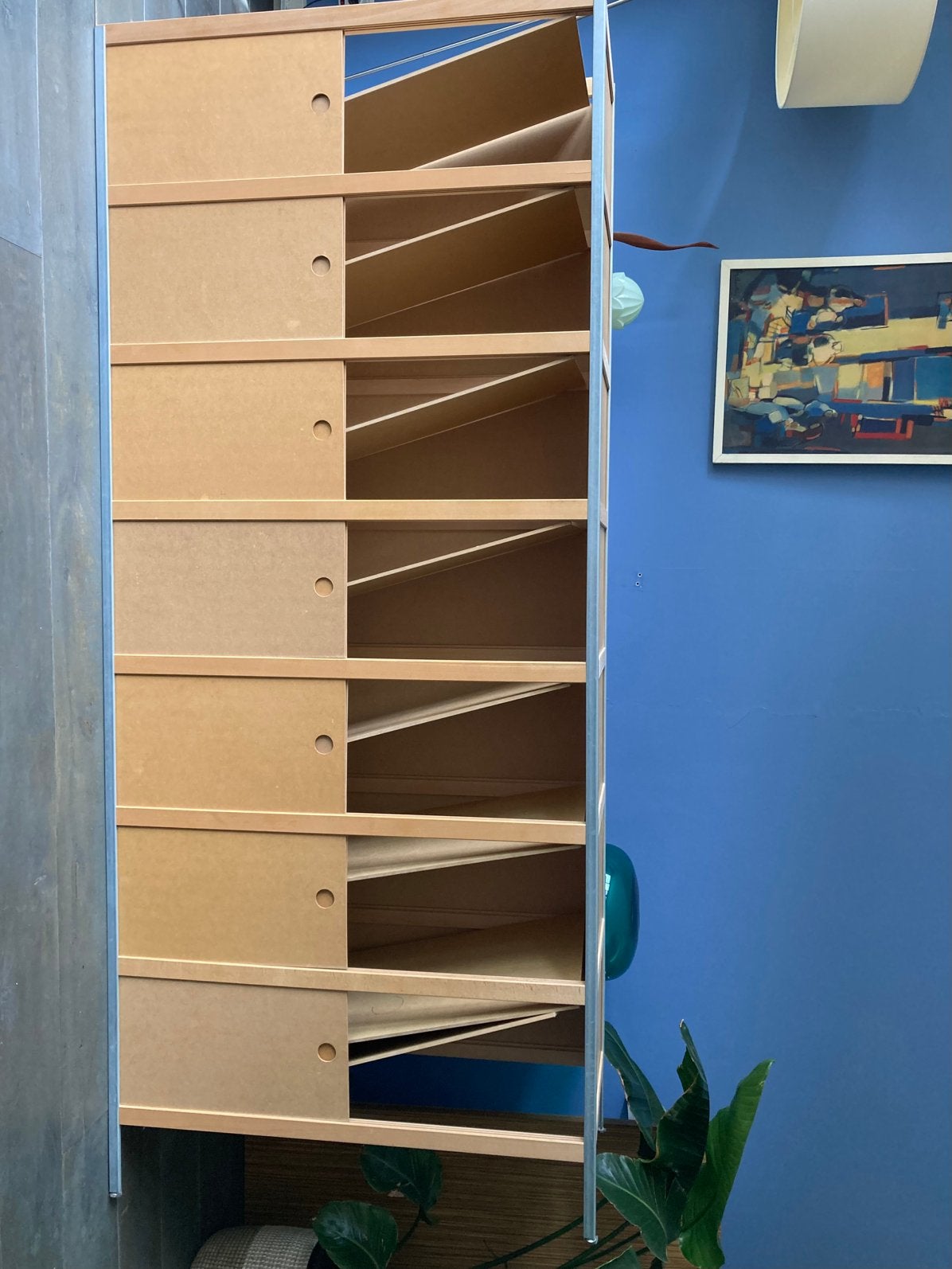 Kewlox kast 236 x 100 x 42, Ophalen, 100 tot 150 cm, 200 cm of meer, Zo goed als nieuw