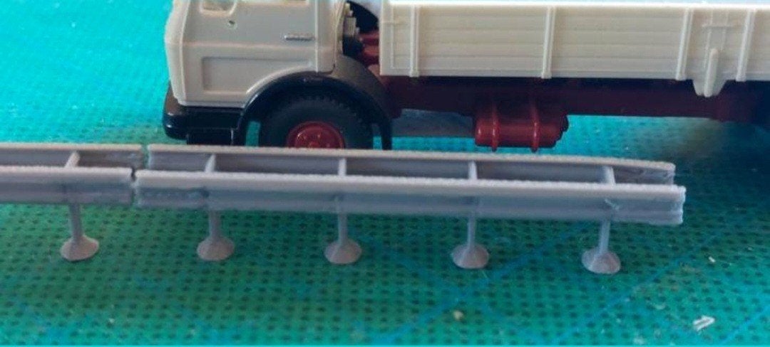H0LK 0715 VANGRAILS ENKEL EN/OF DUBBEL ALS SCENERY OF LADING, Overige merken, Gelijkstroom of Wisselstroom, Overige typen, Nieuw