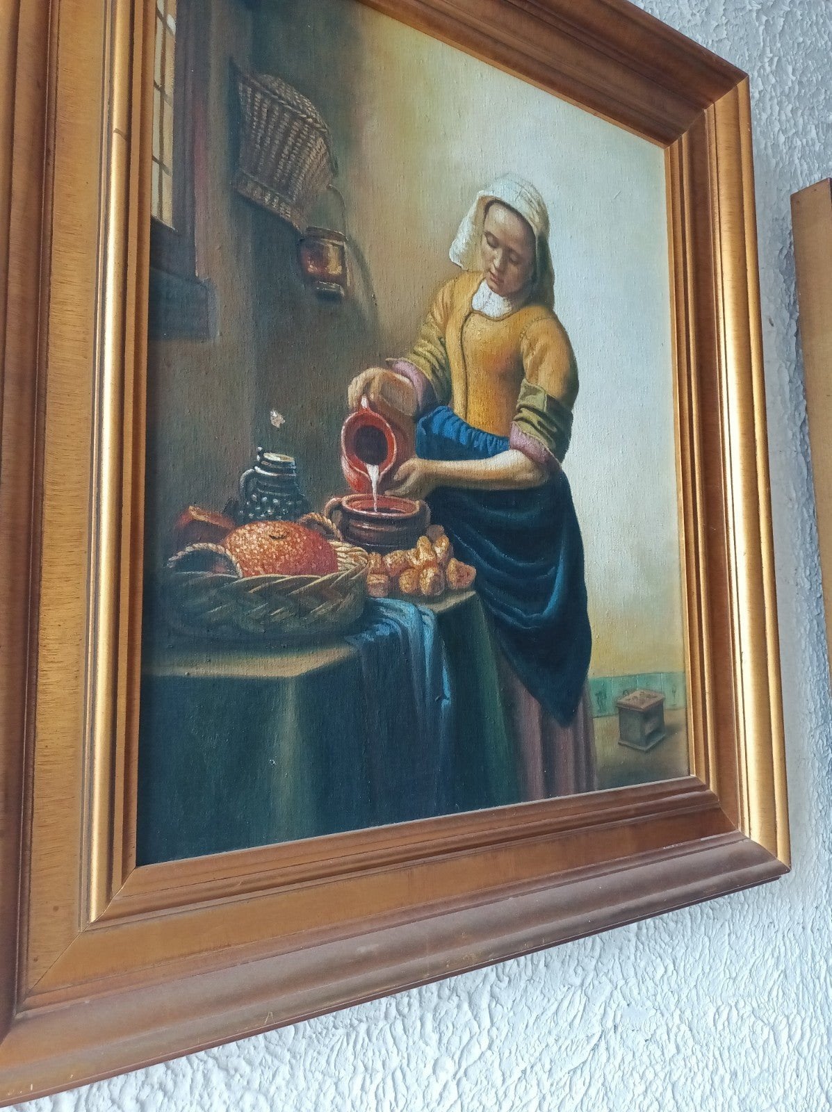 Religieus beeld van Maria in stolp, Antiek en Kunst, Ophalen of Verzenden