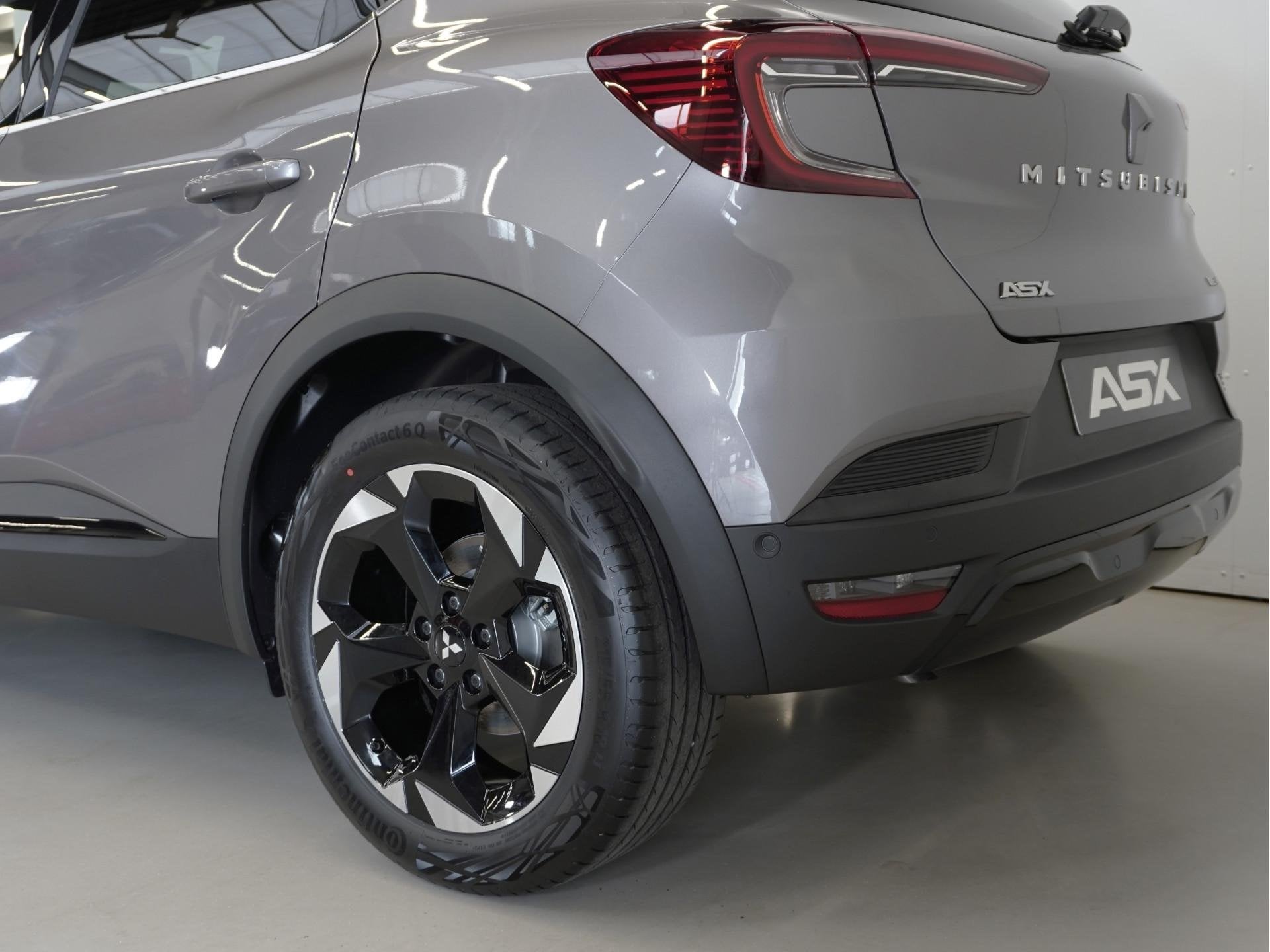Mitsubishi ASX 1.8 HEV AT Intense+ | Nieuwe auto | Uit voorr, Auto's, Zwart, 4 cilinders, Origineel Nederlands, Bedrijf