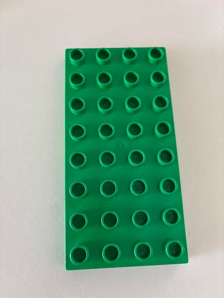Groene Duplo bouwplaat, Ophalen of Verzenden, Gebruikt, Grondplaat, Duplo
