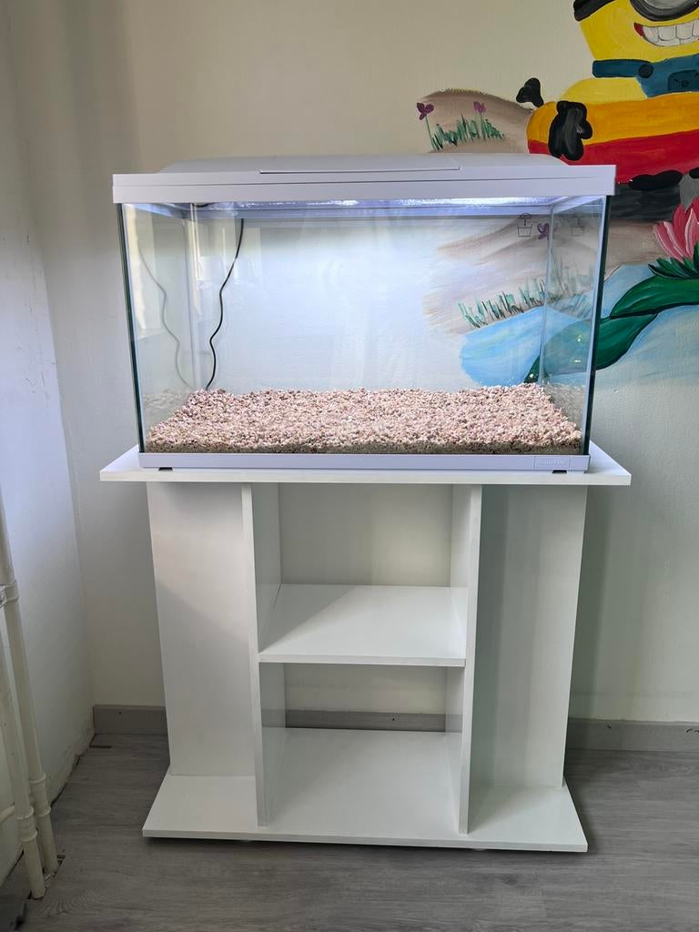 Superfish aquarium 90 liter met meubel, Dieren en Toebehoren, Vissen | Aquaria en Toebehoren, Ophalen of Verzenden, Zo goed als nieuw