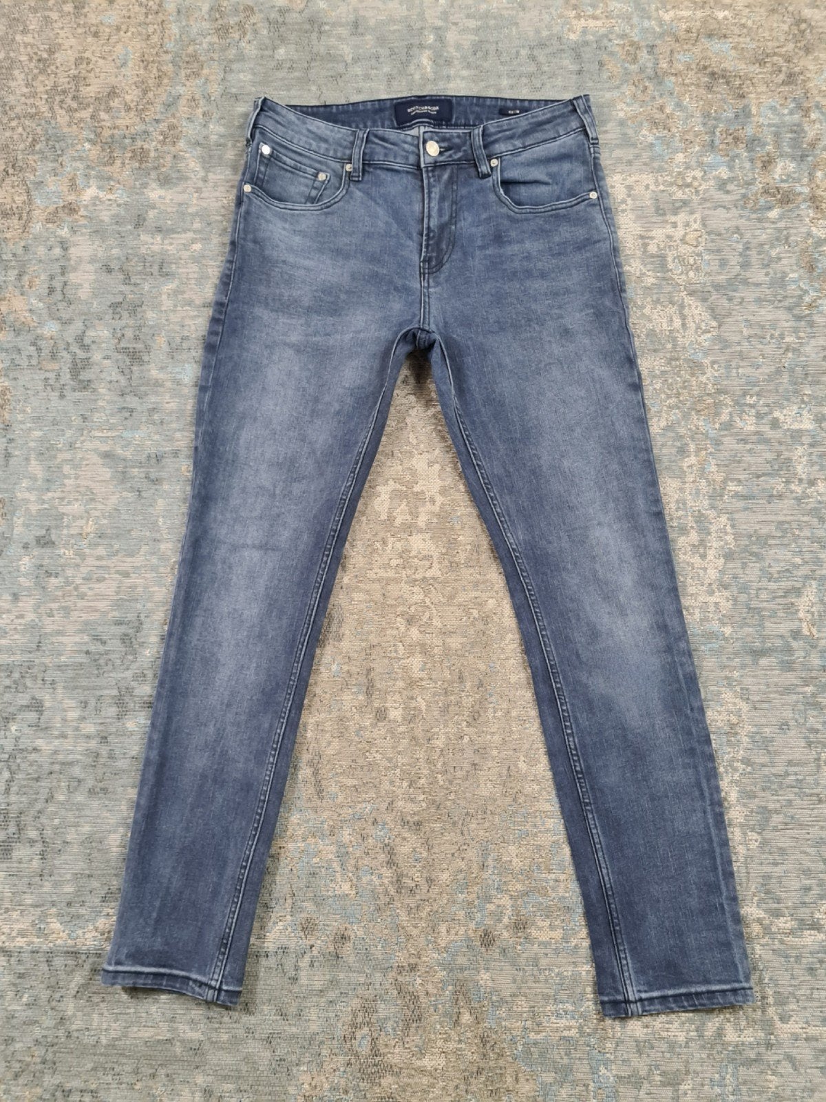 Scotch and Soda SKIM W32 L30 Skinny STRETCH Bronno3230 Grijs, https://scotch-soda.eu/pages/contact, W32 (confectie 46) of kleiner