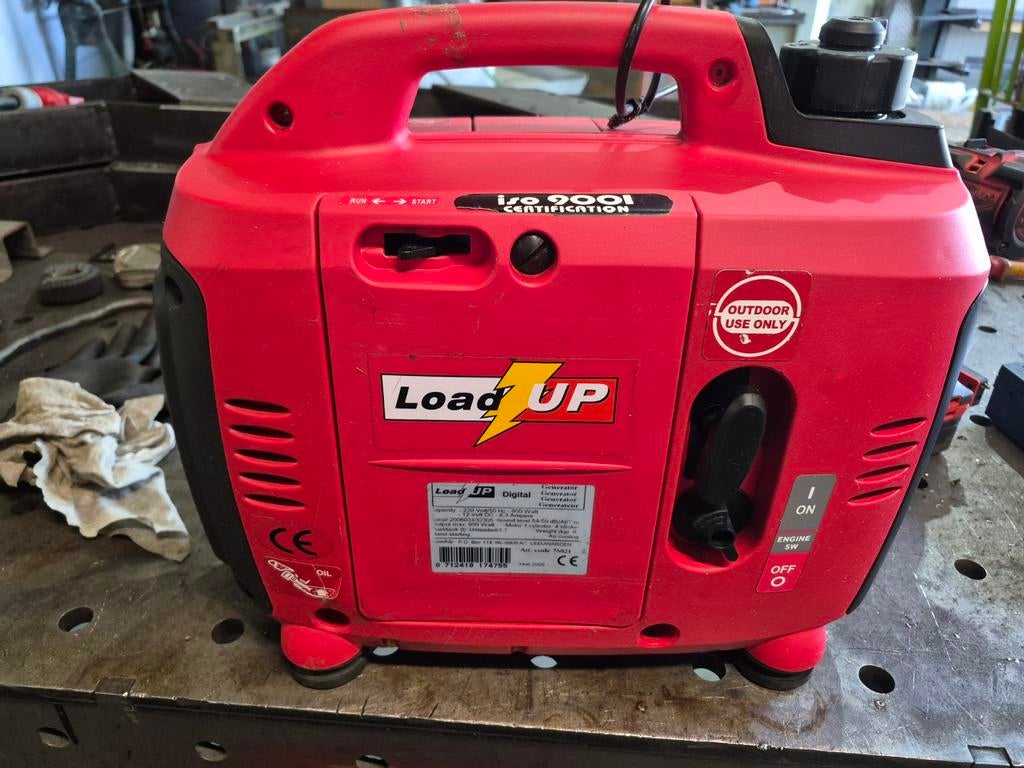 Compacte Load UP digitale generator, Doe-het-zelf en Verbouw, Aggregaten, Ophalen