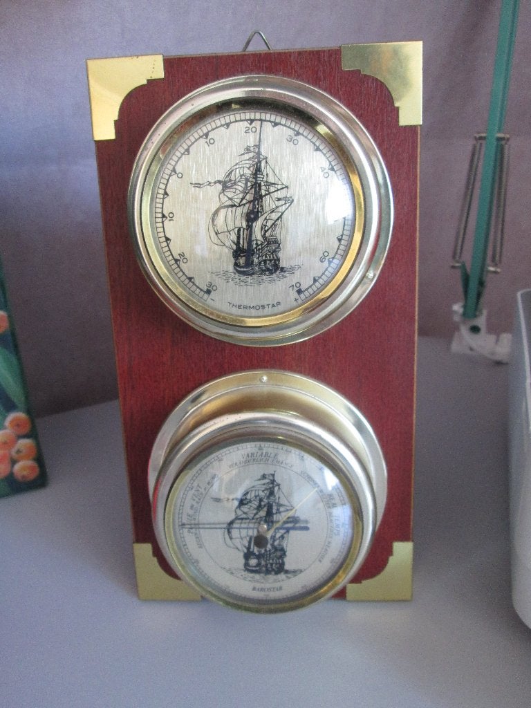 barometer (weerstation), Ophalen of Verzenden, Gebruikt, Weerstation