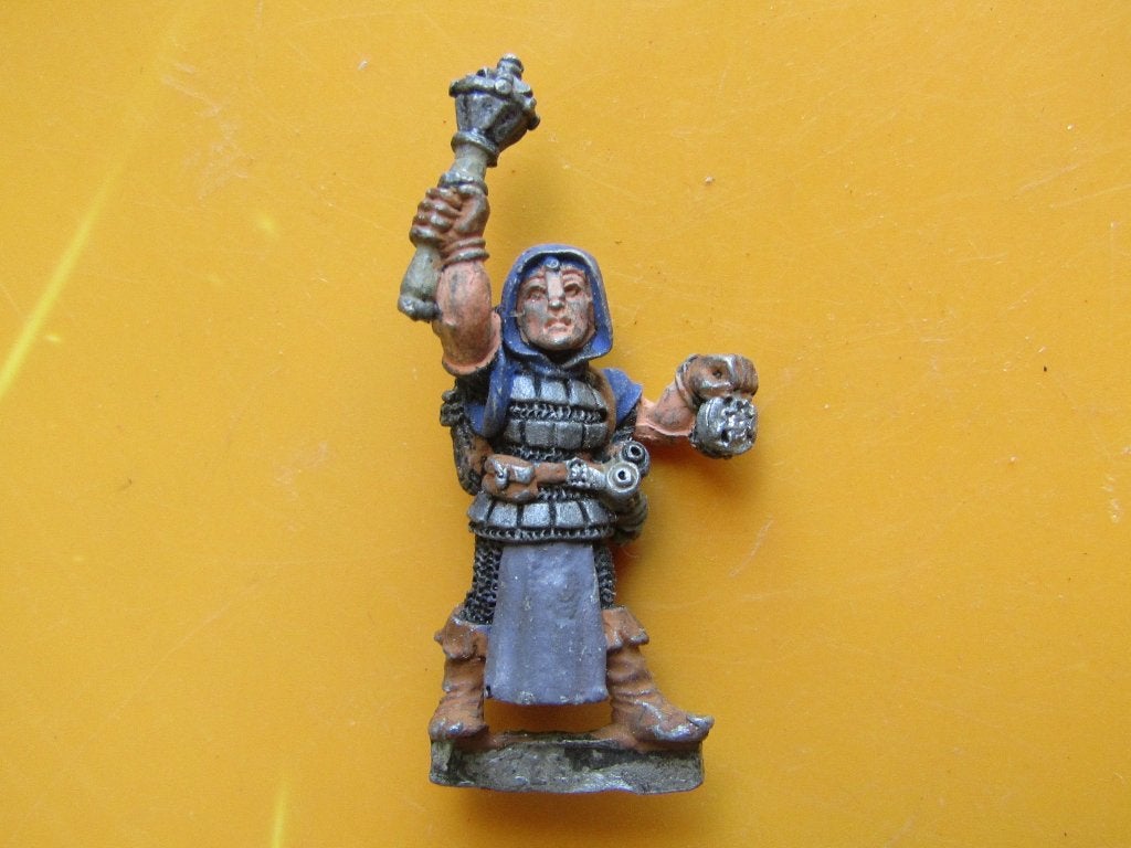 Cleric - 1985, Met verf, Verzenden, Figuurtje(s), Warhammer