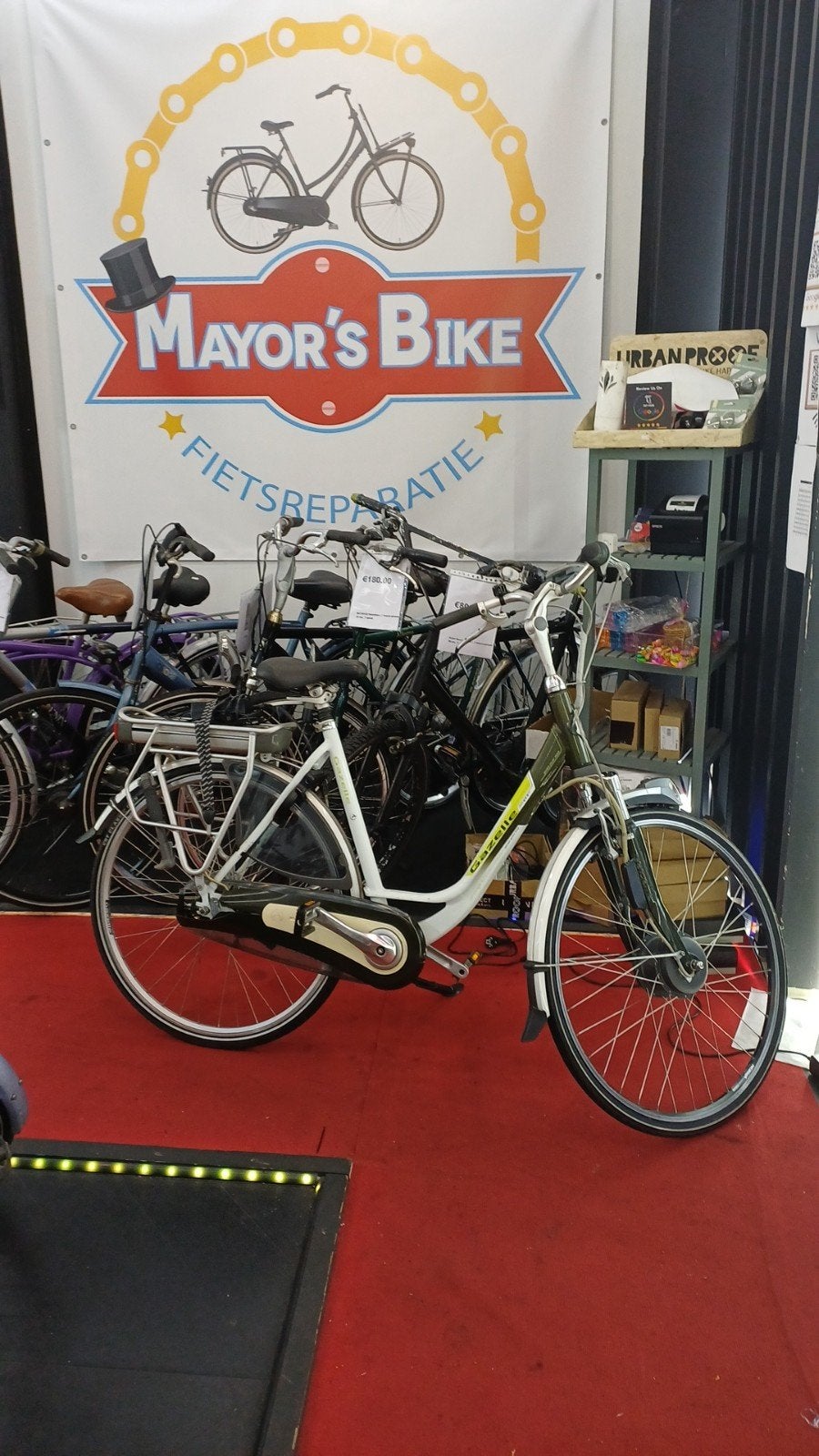 gazelle debike 51cm+ 1 maand garantie, Ophalen, Elektrisch, Gazelle, 1 kind