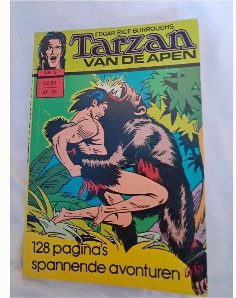 Tarzan strippocket, Eén stripboek, Ophalen, Gelezen, Classics Nederland
