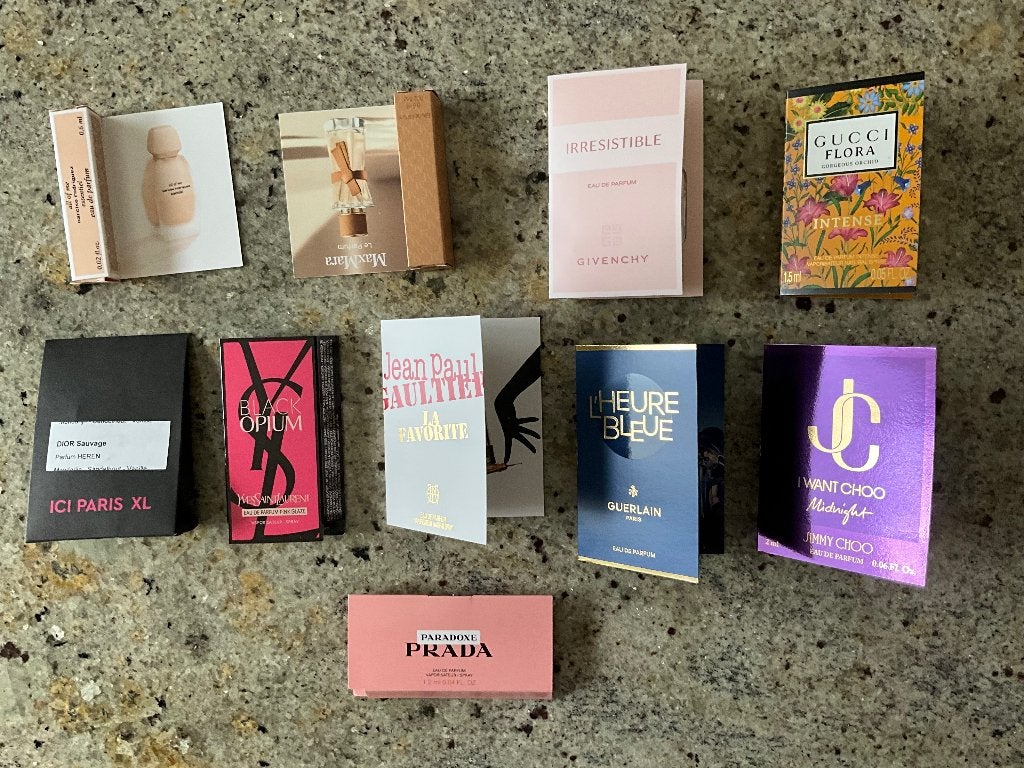 Proefjes allerlei luxe parfums, Ophalen of Verzenden, Nieuw