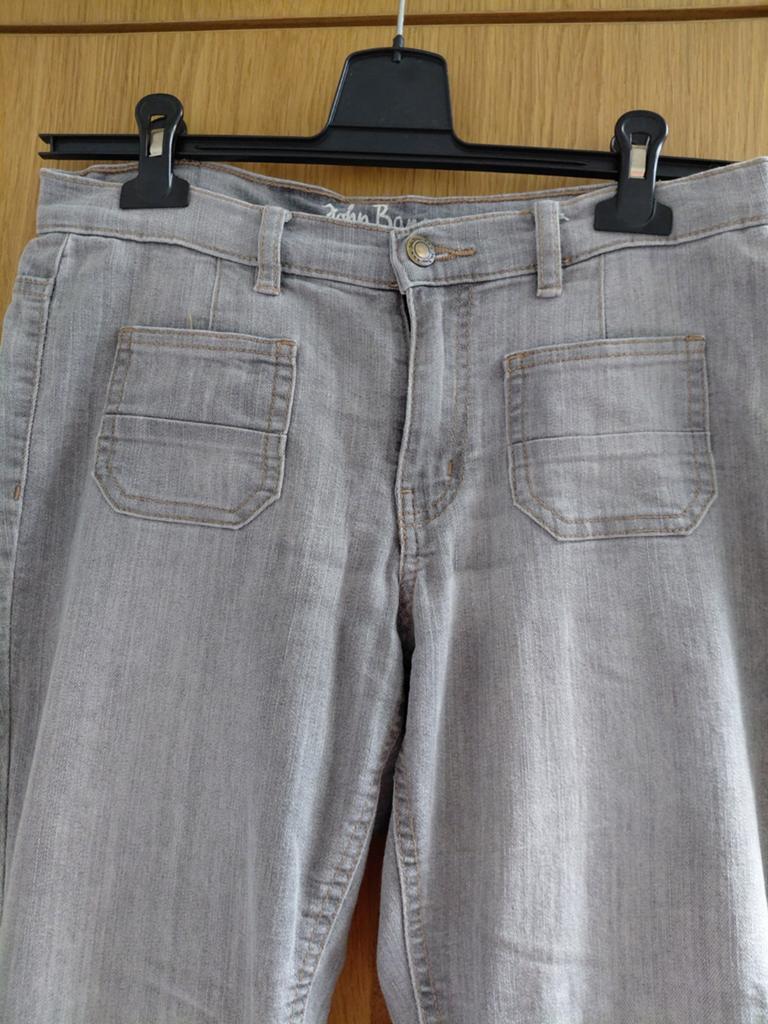 dames flared jeans mt 38 lengte 30, Kleding | Dames, Spijkerbroeken en Jeans, Blauw, John Baner, Overige jeansmaten, Ophalen of Verzenden