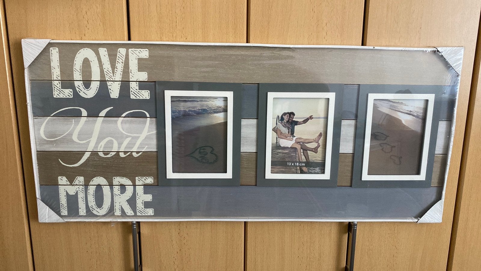 Decoratie wandbord Beach Collage, Ophalen, Nieuw