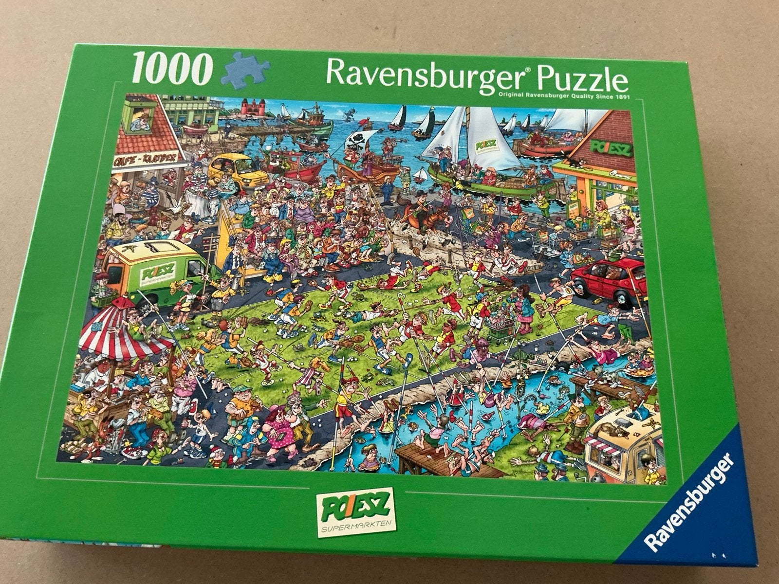 Poiesz-legpuzzel, Hobby en Vrije tijd, Ophalen of Verzenden, 500 t/m 1500 stukjes, Zo goed als nieuw