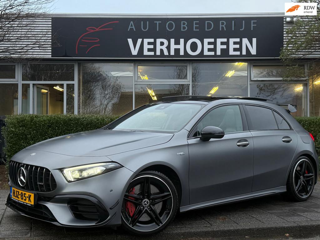 Mercedes-Benz A-klasse AMG 45S 4MATIC+ - AERO PAKKET - PANOR, Automaat, Gebruikt, 4 cilinders, Vierwielaandrijving