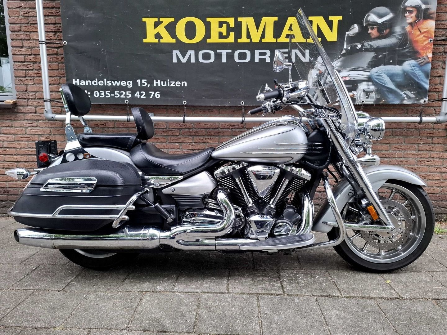 YAMAHA XV 1900 Midnight Star 2006 XV1900 41170 KM compleet, Motoren, Motoren | Yamaha, 2 cilinders, Onbekend, Meer dan 35 kW, YAMAHA