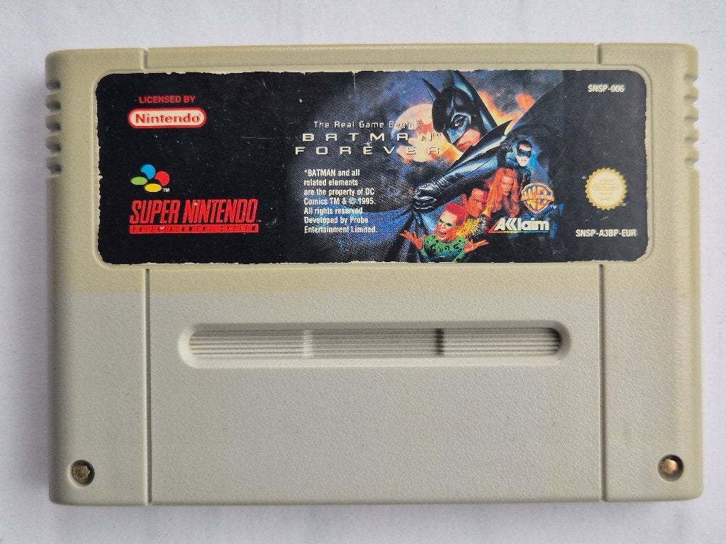 BATMAN FOREVER, Spelcomputers en Games, Gebruikt, 1 speler, Racen en Vliegen, Ophalen of Verzenden