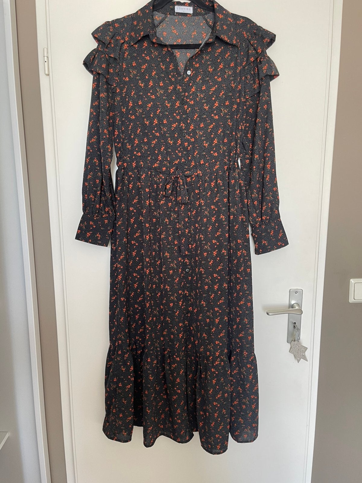 Loavies prachtige maxi jurk maat M, Maat 38/40 (M), Zwart, Ophalen of Verzenden, Zo goed als nieuw