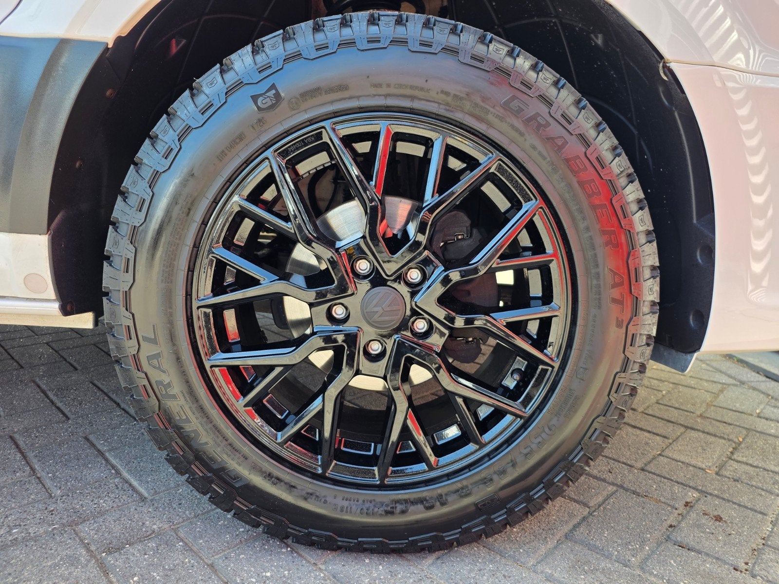 volkswagen crafter velgen set het banen, 18 inch, Bestelwagen, 255 mm, Banden en Velgen