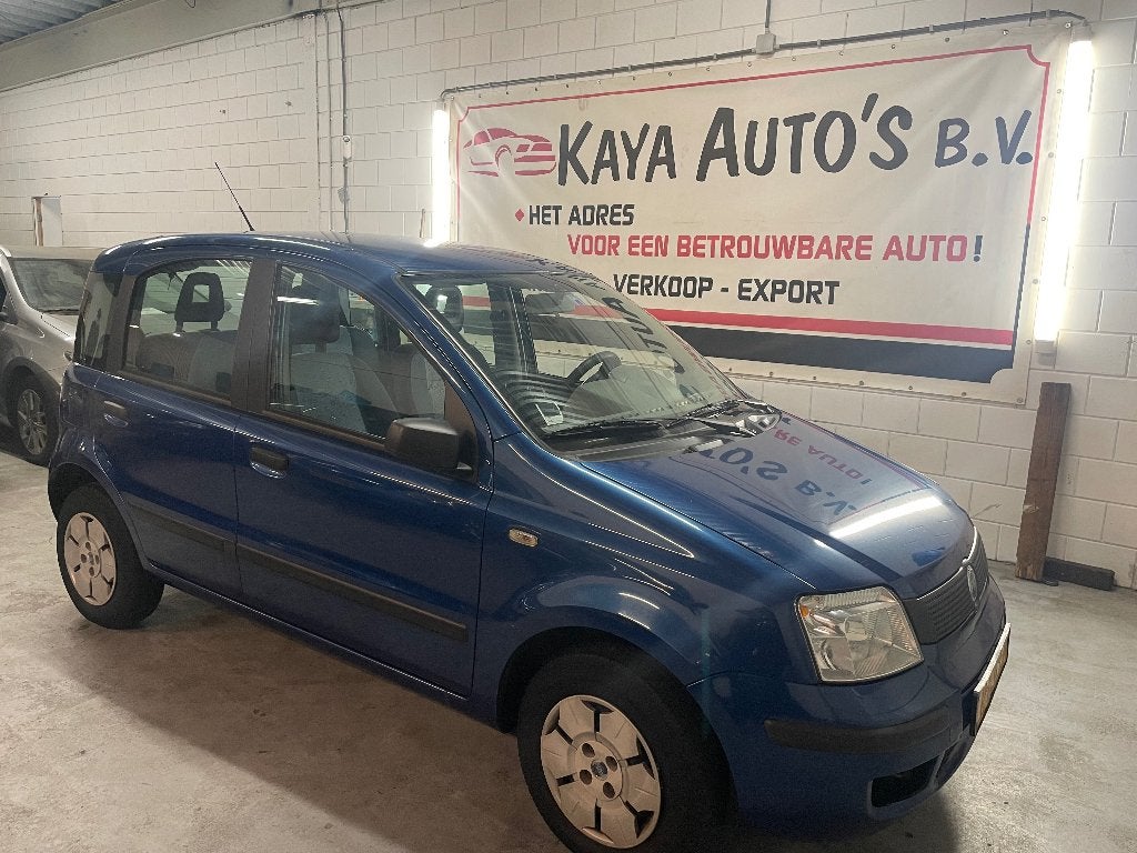 Fiat Panda 1.1 AIRCO 2006 Blauw, Voorwielaandrijving, 54 pk, Blauw, Elektrische ramen