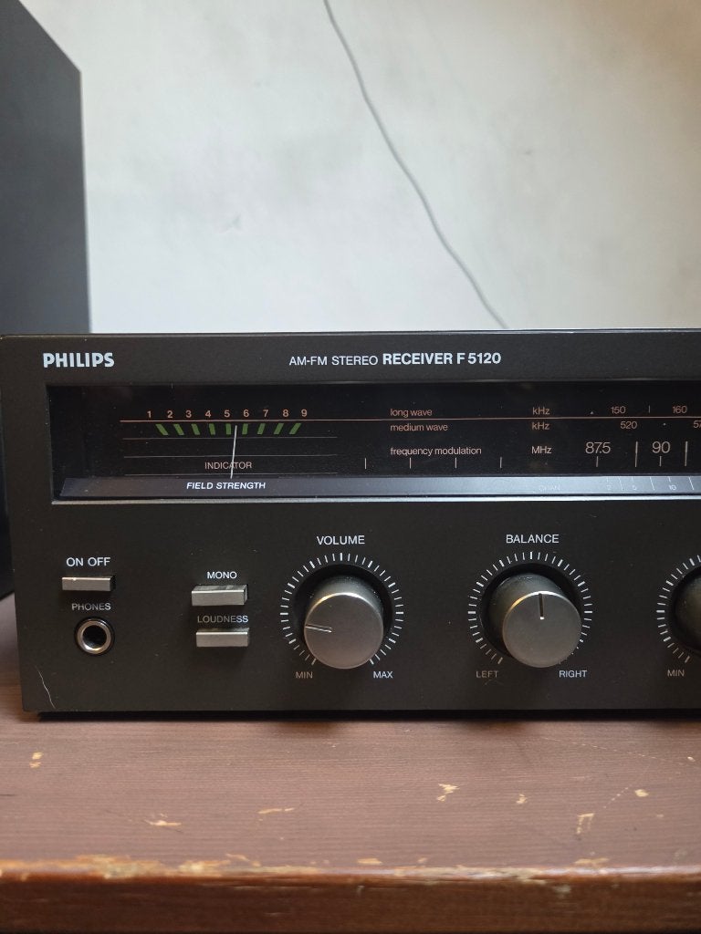 Phillips  F5120 Receiver, Overige merken, Ophalen of Verzenden, Zo goed als nieuw, Minder dan 60 watt