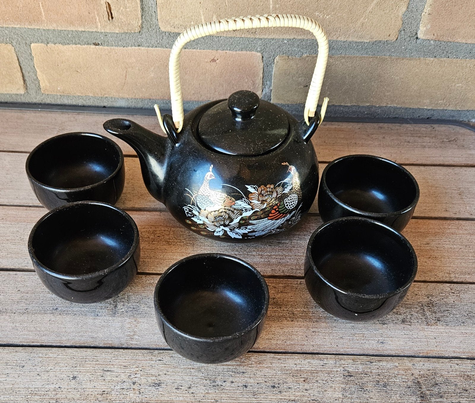 Theepot met commetjes, Ophalen of Verzenden