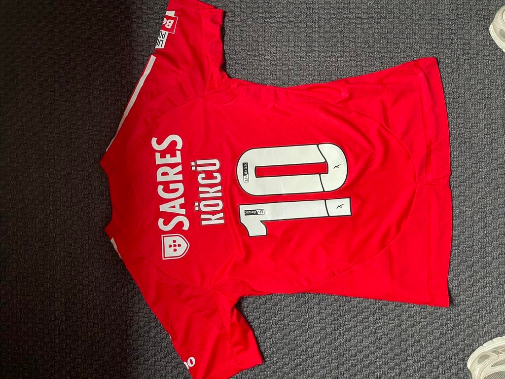 Benfica shirt Köcku, maat M, Ophalen of Verzenden