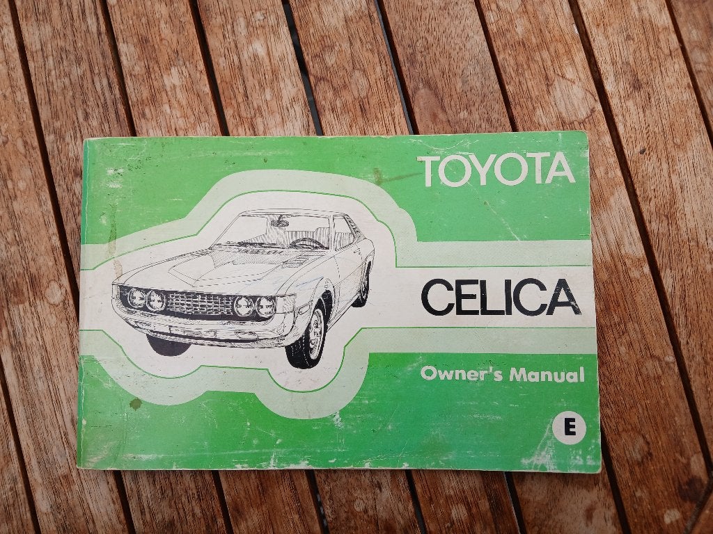 Owners manual Toyota Celica 1976, Ophalen of Verzenden