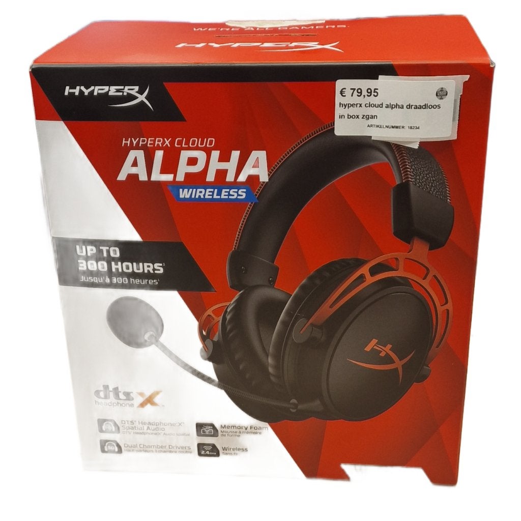 Hyperx cloud alpha draadloos in box zgan, Sony, Zo goed als nieuw, Support@sony.com, 1-7-1 Konan, Minato-ku
Tokyo 108-0075
Japan