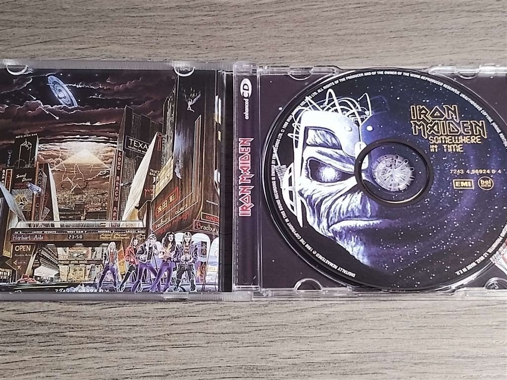 Iron Maiden - Somewhere In Time [NIEUW], Ophalen of Verzenden, Gebruikt