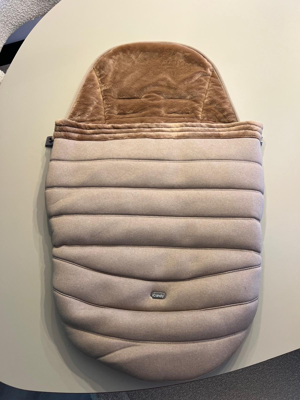 ICandy Peach 7 voetenzak - Zo goed als nieuw!, Ophalen, Zo goed als nieuw, Kinderwagen, Overige merken