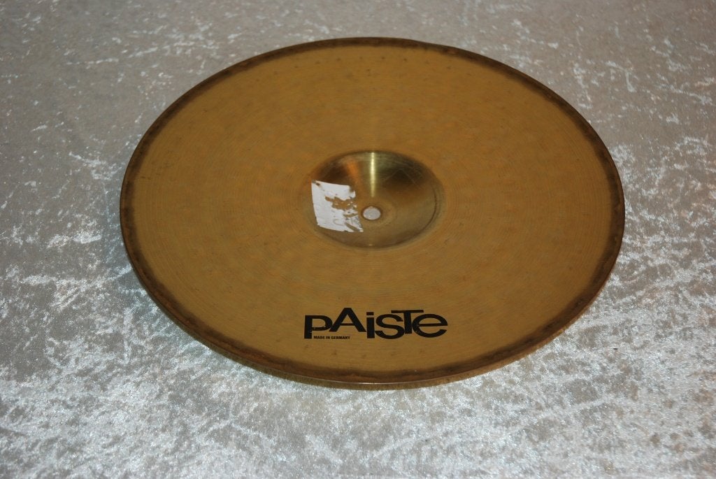 Paiste 101 hihat bekken 871gr 14 inch  <26260556>, Gebruikt, ., Drums of Percussie, Ophalen of Verzenden