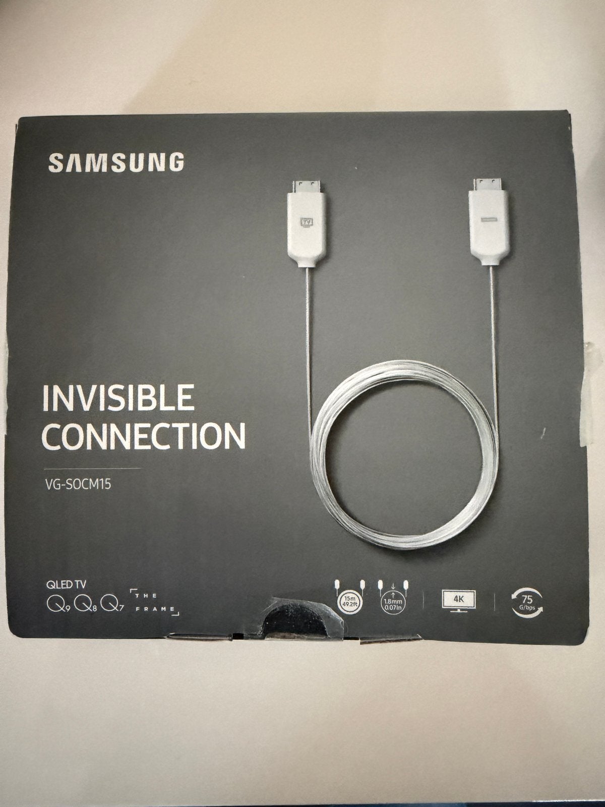Samsung (15m) One Invisible Connection Cable (VG-SOCM15/XC), Ophalen of Verzenden, Nieuw, 10 meter of meer, Overige kabels