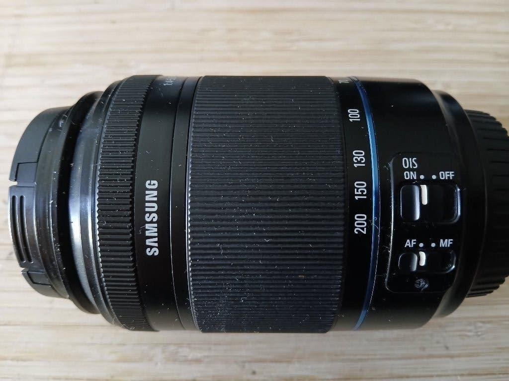 Samsung NX 50-200 mm OIS lens, Ophalen of Verzenden, Zo goed als nieuw, Overige merken, Telelens