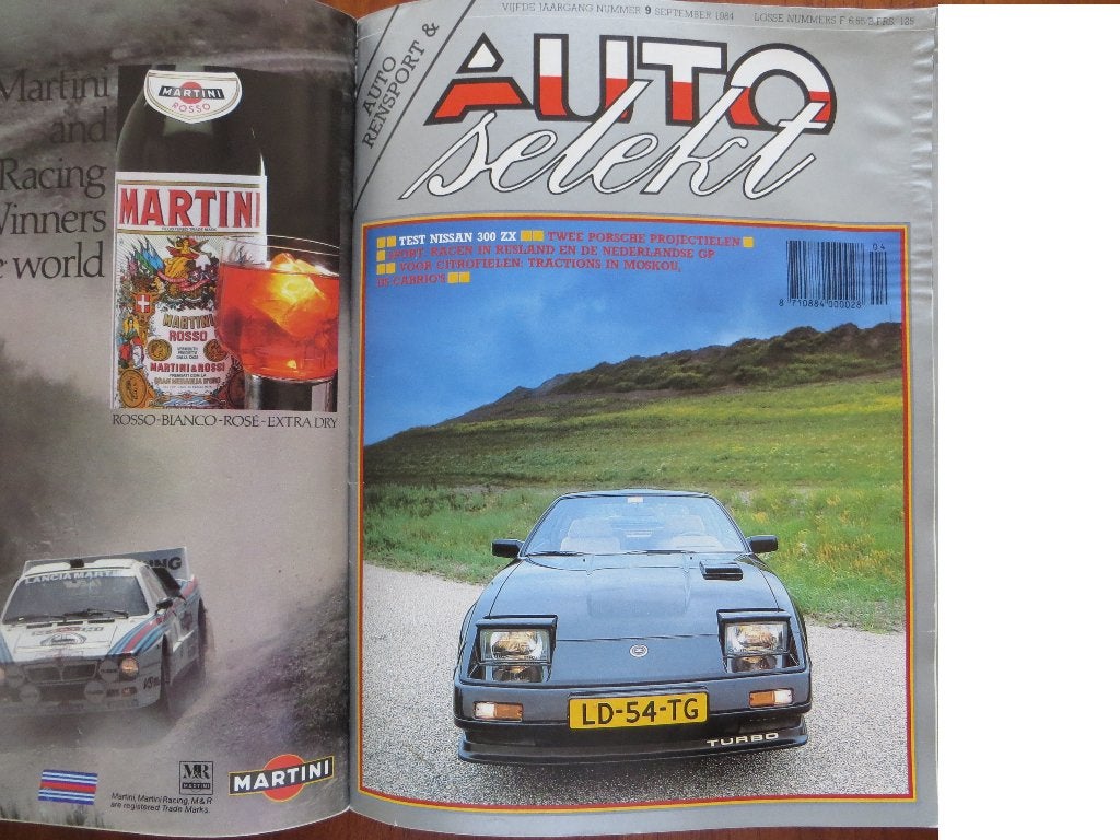 Autoselekt 9 1984 300 ZX, Traction Moskou, DS Cabrio, Dakar, Ophalen of Verzenden, Zo goed als nieuw, Nissan