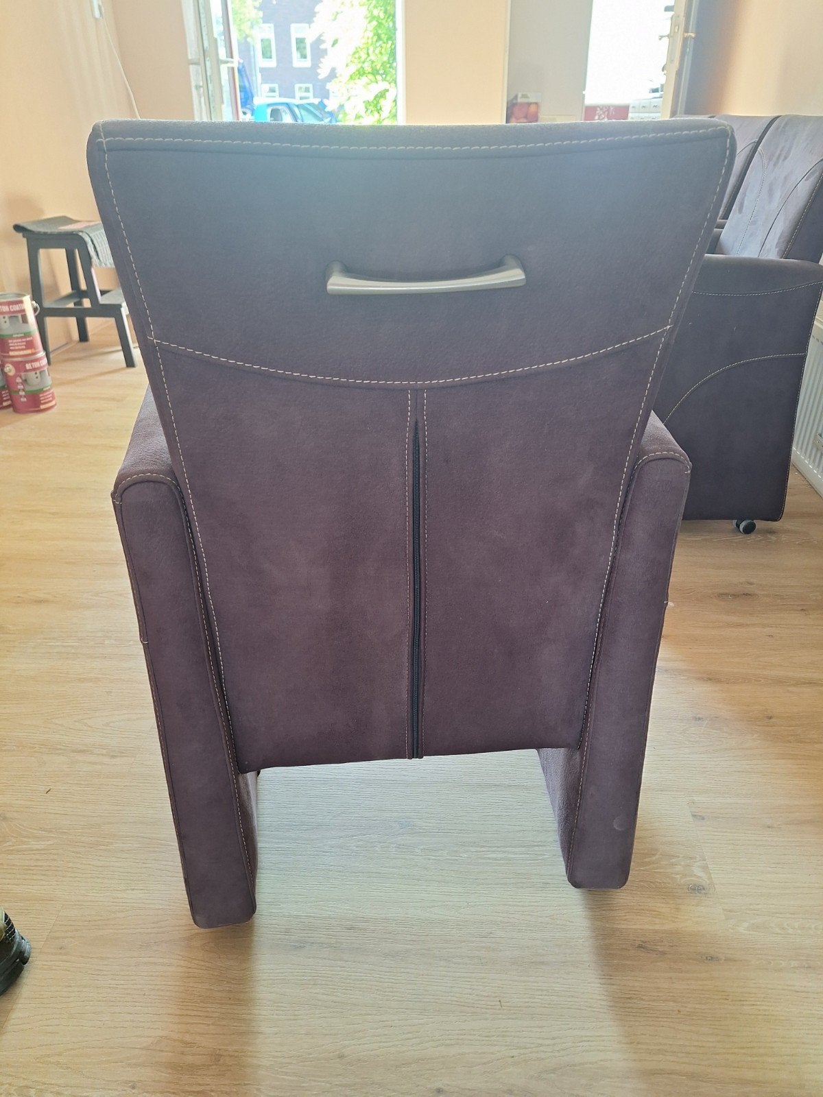 Comfortabele eetkamerstoelen - Set van 4, Huis en Inrichting, Ophalen, Gebruikt, Bruin, Vier