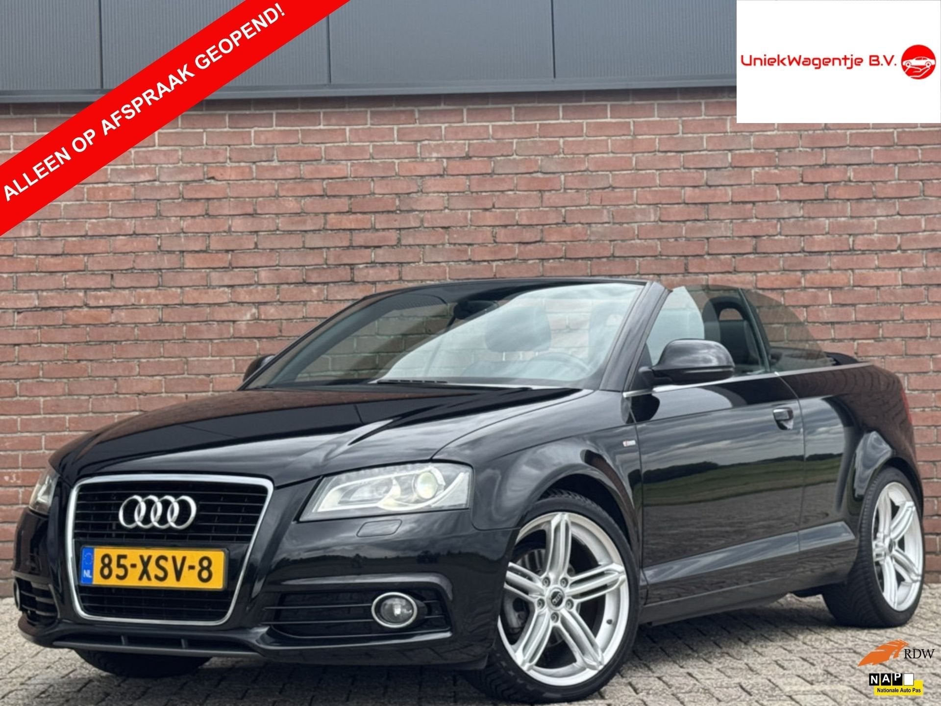 Audi A3 Cabriolet 1.8 TFSI S-EDITION | XENON! | CRUISE!, Auto's, Voorwielaandrijving, Euro 5, 15 km/l, Gebruikt
