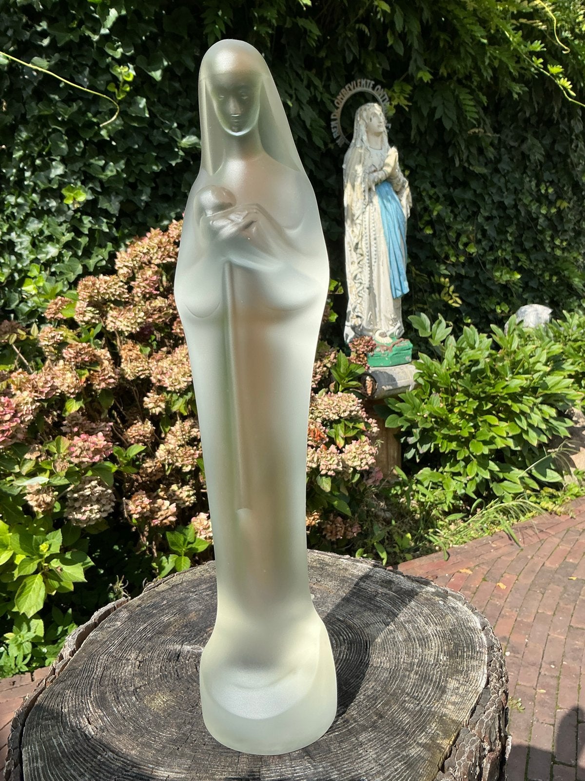 Grote zeldzame Madonna met kindje ❤️ Steph Uiterwaal 37 cm, Antiek en Kunst, Ophalen of Verzenden